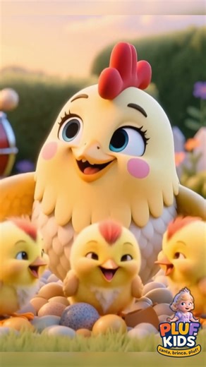 🤣🐔 Mais Dança da Galinha Pulando | Shorts Infantil Fofura Total