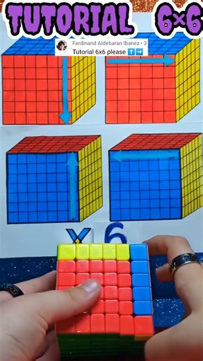 Tutorial: How to Solve a 6x6 Rubik's Cube Step by Step