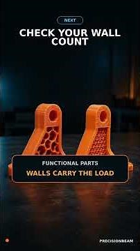 Why Your 3D Prints Keep Breaking | Fix These 5 Problems! #Shorts