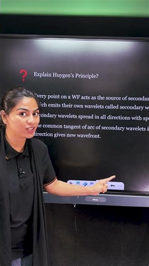 Explain Huygen's Principle? | 2 Mark Question | Eduport Plus Two