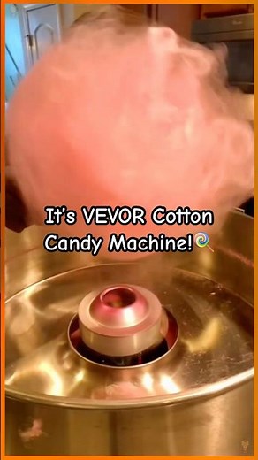 VEVOR cotton candy machine for Party, Home, Kids, Birthday, Family Use