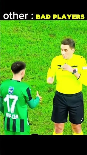 other bad players vs referee and this Player#football #shorts