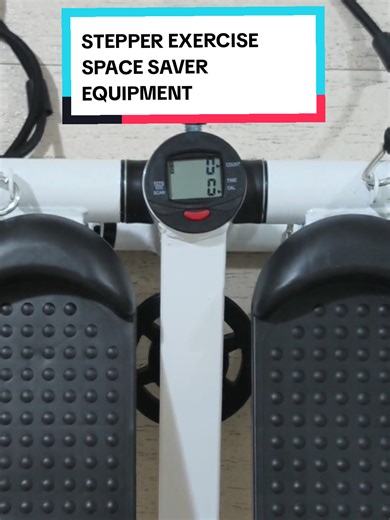 If you're looking for space saver home workout equipment, then stepper exerciser is perfect for you‼️🩷 #stepperworkout #stepperexercise #legworkout #fyp