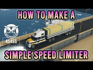 Making a Smooth Speed Limiter in Stormworks (Engineer Explains)