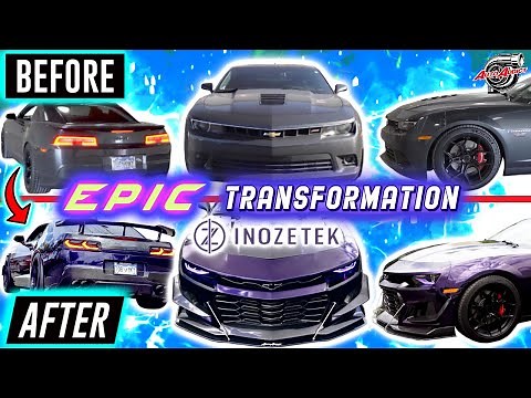 2014 Chevy Camaro SS Gets A Full Makeover | Inozetek Midnight Purple |‪@AutoAddictUSA‬ | Episode 21
