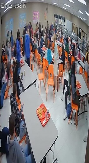 Lunch Tray Starts MASSIVE Cafeteria Domino Effect