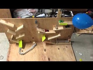 Jonathan Diaz's Rube Goldberg Machine to Pop A Balloon (AP Physics 1 Stem Fair)