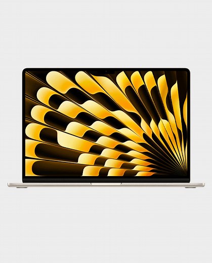 Buy Apple MacBook Air 15 inch / MQKV3 / Apple M2 Chip (8- Core CPU 10-Core GPU)/ 8GB Ram / 512GB SSD / English Keyboard (Starlight) in Qatar - AlaneesQatar.Qa