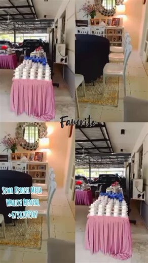 Wallyz Rental on Instagram: "Alhamdulillah, Terima kasih sewa meja dari Wallyz rental Enterprise Cust sewa 🔷 pakej No 1 - Kerusi Putih - meja bulat 8-10 pax, lapik meja: Hitam Dihantar ke kg Lugu Terima kasih Tuan/Puan mengunakan perkhidmatan Wallyz rental Enterprise ✔️BISKITA KAN MENGADAKAN MAJLIS, MEMERLUKAN KERUSI, MEJA? Kami Wallyz Rental Enterprise ADA MENYEWAKAN KERUSI, MEJA, MARQUEE DAN JUGA AIRCOOLER DENGAN HARGA YG BERPATUTAN 😍 APA APA MAJLIS PUN BOLEH, SESUAI DENGAN SLOGAN KAMI ✨PELE