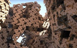 分形动画——Path Tracing算法渲染生成