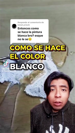 Cómo se hace el color blanco en realidad