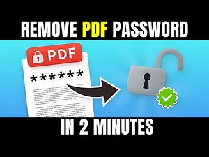 Remove PDF Password in 2 Minutes – Quick & Easy!