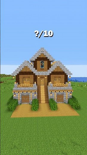 Minecraft Trio House Build 🏡 #minecraft