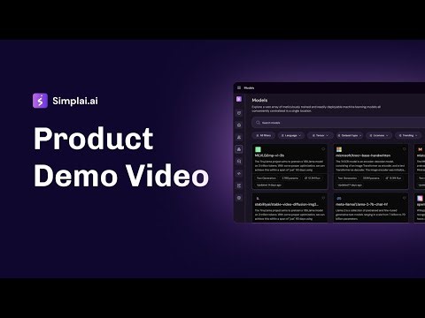 SimplAI Product Demo Video