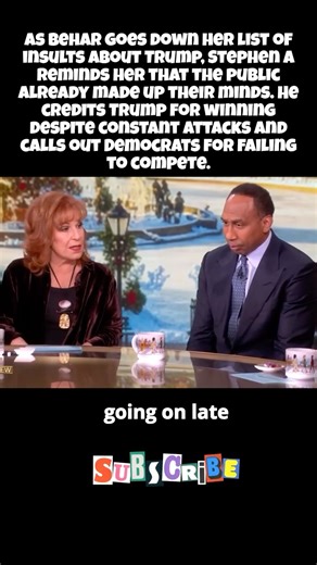 Stephen A Smith Shuts Down The View’s Anti-Trump Rant! #fyp #trump #shorts #short #reels #reel #new