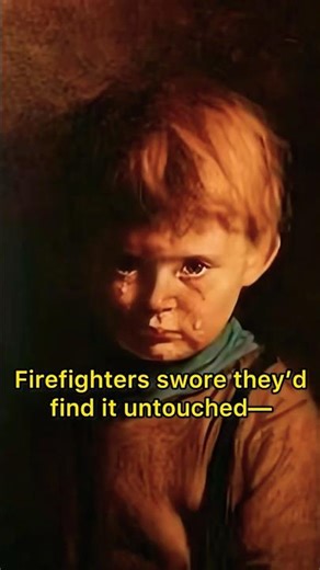 The Crying Boy Curse #art #paintingstory #myths