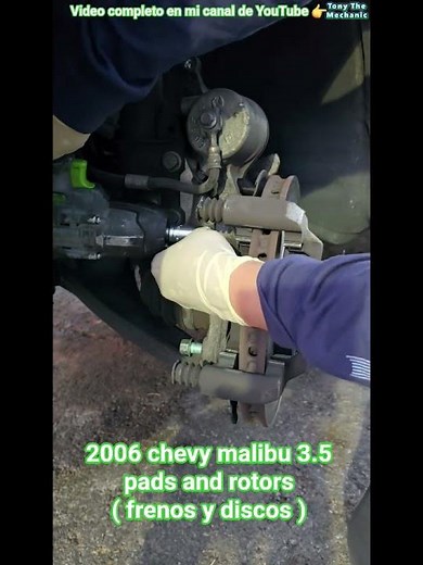 2006 chevy malibu #frenos #pads #rotors #discos #automobile #mechanic #suscribe #shorts #fyp #diy #
