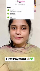 Alhamdulillah 🥰 First payment ❤️ #reelsviralシ #shortsreels #fb #earnings | Mitu Lifestyle & Vlog