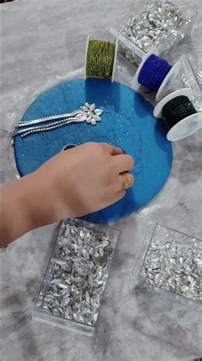 crystal ear ring tutorial