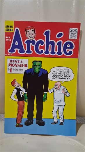 Archie No. 125 February 1962 Archie Facsimile Edition No. 12 June 2026 Archie Comic Publications