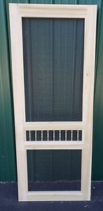 Custom Solid Wood Screen Door With Removable Screen - Unfinished - Etsy