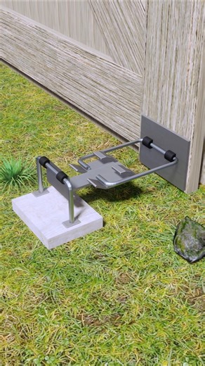 Push Lock Door Holder