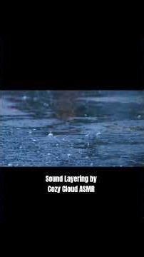 Heavy Rain on Street #rain #heavyrain #deepsleep #shorts