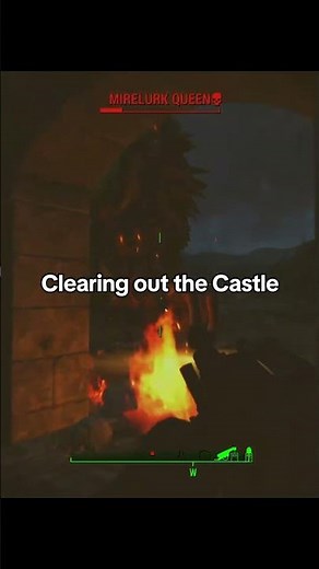 Clearing out the castle in Fallout 4