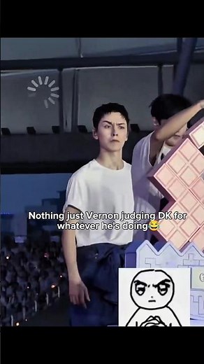 Vernon judging DK with his whole heart😂#vernon#dk#seventeen#shorts#youtubeshorts#shortsfeed#svt
