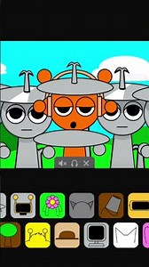 SPRUNKI CLUKR INVASION MOD PART 1 #sprunki#incrediboxsprunki#shorts