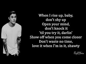 Justin Bieber - Come Around Me (Lyrics)