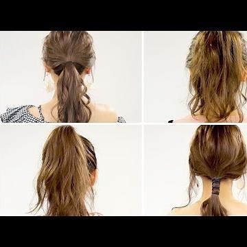 4 cách buộc tóc đuôi gà