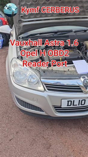 Vauxhall Astra 1.6 Opel H 2010 OBD2 Reader Port