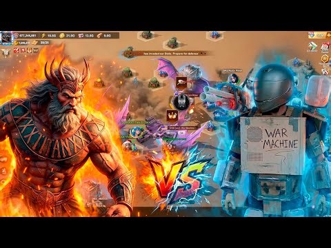 TITAN vs War Machine - The Hunt! | Server 166 Destruction | Last Z Epic PvP