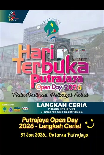 Putrajaya Open Day 2026: Langkah Ceria!