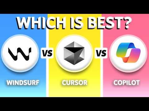 Windsurf vs Cursor vs Copilot (2026) - Which One Is BEST?