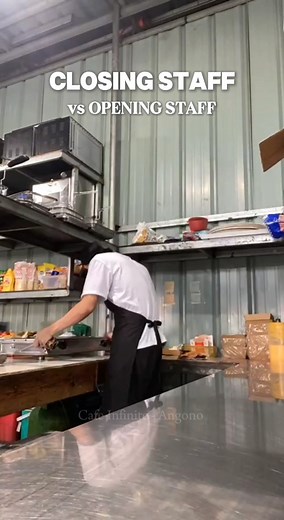 The difference between CLOSING and OPENING Cafe Infinite's staffs😅 ----- 📍Cafe Infinite - Angono (Along Don Mariano Santos Ave, Angono, Rizal) #cafeinfinite #cozyvibes #coffeetime #rain #alwaysopen #vlog #happiness #naturelovers #instatravel #insta #coffeeshop #trendingpost | Café Infinite - Angono