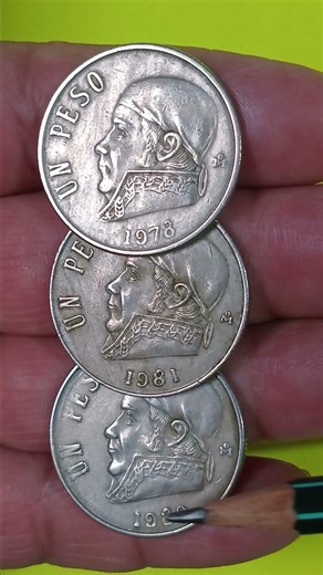 #coinhistory One Peso Eight Open Dates 1978, 1980 and 1981