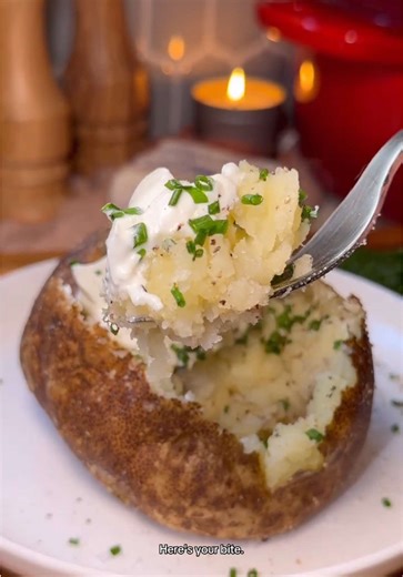 Alton Brown's Method for Perfect Baked Potatoes