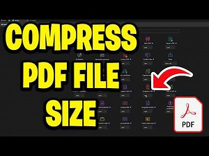 How To Compress PDF File Size - Free & Easy