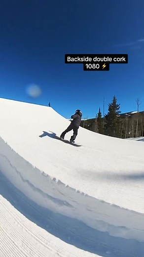 Highlight of my season. It’s been a decade since I’ve done this trick….😳 I love snowboarding Shot on @insta360_official X3