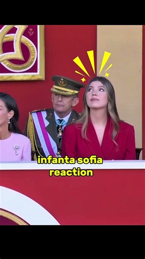 Infanta sofia funny reaction to king felipe #infantasofia#shorts#edits
