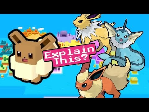 How Eevee evolves in Pokémon Quest