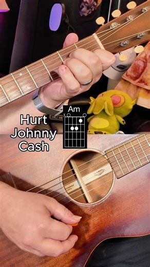 Hurt by Johnny Cash Guitar Tutorial! #guitarlesson #guitarreels #instaguitar #guitarteacher #reelsinstagram #guitarpractice #guitartips #guitarforbeginners #guitarplayersofinstagram #guitarlife #musiceducation #fyp #guitarreel #reelitfeelit #guitarinspo | Chas Evans