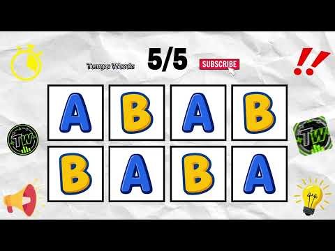 Say The Word On Beat Challenge | Memory Game Challenge | How Many Levels Can You Pass?
