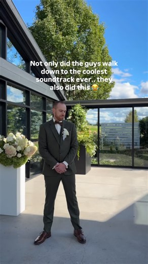 A funny moment from @shelb_sarah and @mcintee1995 ‘s wedding 😂😂 Great job guys for making the crowd laugh and showing the groom some love on his wedding day!! | HappilyEver.Edits