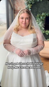 502 reactions · 1.4K comments | Help me choose a wedding dress for my church wedding. ‍♀️✨ #wildrosebridal #bloomingtonillinois #bloomington #wildrosebloomington #2025bride #blono #weddingdress #bride #bridalshop #bridalgown #curvy | Wild Rose Bridal Bloomington | Facebook