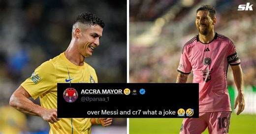 "Failed attempt at a joke", "Wtf is this" - Fans react as Real Madrid star rated ahead of Messi and Ronaldo in most marketable athletes list