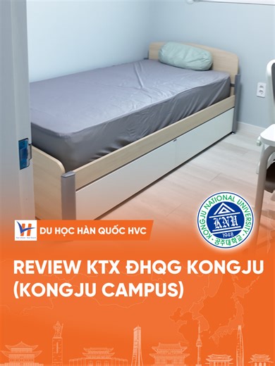 Review chi tiết ký túc xá trường Đại học Quốc gia Kongju