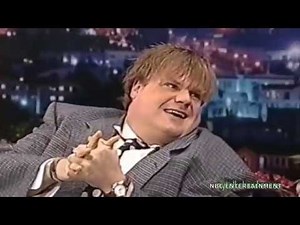 Chris Farley & David Spade on Leno - Tommy Boy & Jay Takes Off Judith Light's Clothes 1995